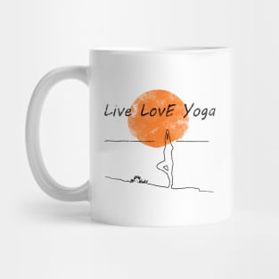 Live Love Yoga...... Mug